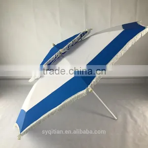110cm*8K Radius Hot Sale Beach Umbrella,160G Polyester Cloth Beach Umbrella thumbnail-6