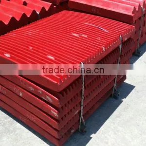 JAW CRUSHER PARTS FIXED AND MOVABLE JAW PLATE thumbnail-6