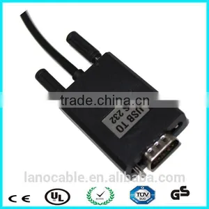 Usb to Serial 9pin Db9 Rs232 Adapter Cable thumbnail-4