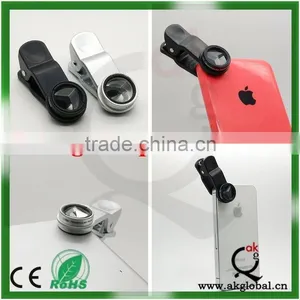 Special Gifit Hot New Product for 2015 Triangular Prism Lens With Clip for Mobile Phone Camera thumbnail-3