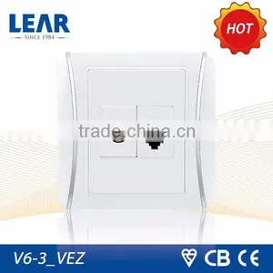 V6-3 Tv Socket & Telephone Socket thumbnail-1