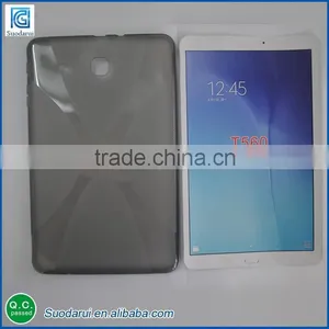 New Arrival Flexible TPU X-line Soft Gel Case for Samsung Galaxy Tablet E T560 9.6'' Mix Colors thumbnail-1