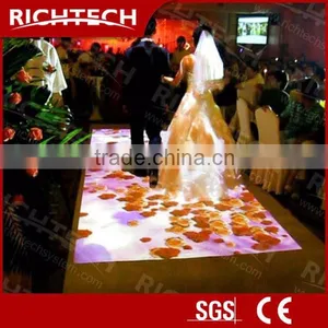 Richtech Triple Size Version Interactive Dance Floor as Wedding Decorations thumbnail-1