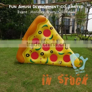 Low MOQ Stock Food Pizza Design Pool Float Inflatable Donut thumbnail-2
