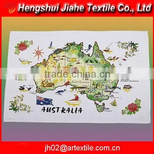 Silk Screen Printing Kitchen Cotton Dish Towel thumbnail-2