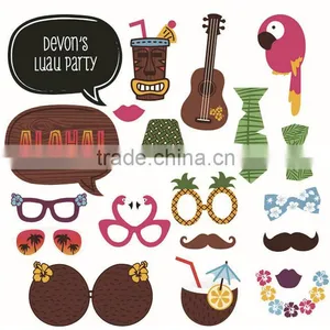 2016 Newest IN STOCK for Birthday Party -20PCS /set Fashion Sandbeach Party Photo Booth Props thumbnail-1