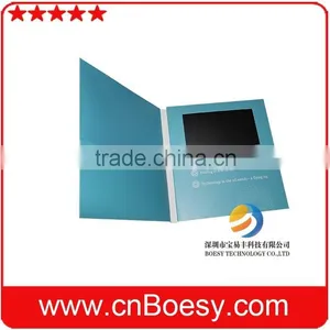 Eco-friendly Paper Business Gift Video Greeting Card Booklet thumbnail-3