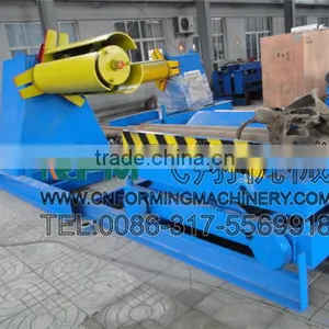 FX 5 Ton Hydraulic Colored Steel Coil Decoiler for Sale thumbnail-2