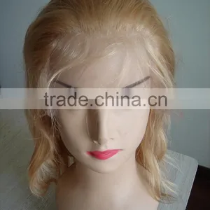 New Products Human Hair Full Lace Wig Virgin Indian Women Hair Wig thumbnail-1