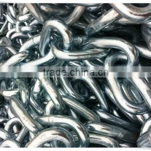 High Quality U1 Hot Dip Galvanized Studless Link Anchor Chain for Marine thumbnail-5