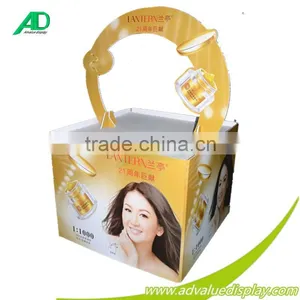 POP Corrugated Cardboard Cosmetic Pallet Display thumbnail-3