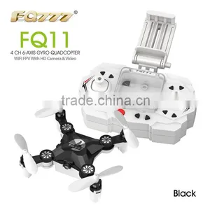 FQ777 FQ11 Wifi FPV With Foldable 3D Mini 2.4G 4CH 6 Axis Headless Mode RC Quadcopter RTF thumbnail-1