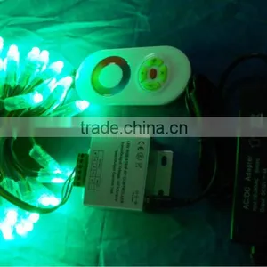 100pcs IP68 12V 12mm RGB Dump Node+rgb Touch Controller+12V/4A Power Adaptor thumbnail-3
