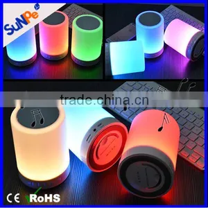 Portable Light Up Bluetooth Speaker With Led Light For Promotional Gift thumbnail-5