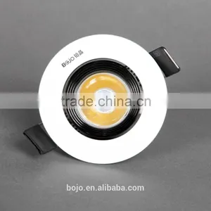 Recessed Mini Spot Light 3w Led Downlight With Black Anti-glare Inner Ring thumbnail-3