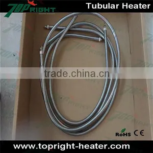 U Shape High Quality Customsized 3kw Crooked Flange Tubular Heater thumbnail-3