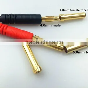 Both 4mm Female to 5mm Male Banana Adapter Plug thumbnail-3