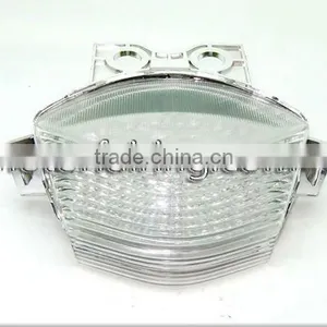Plastic Cover Tail Light/Motorcycle Clear LED Tail Light for Kawasaki Ninja 650R 06-08 thumbnail-1