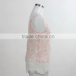 F5S15298 Printing Lace Sexy Camisole for Woman thumbnail-2
