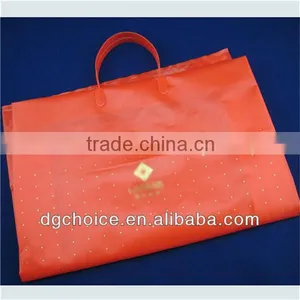 Factory Sale LOGO Printed HDPE Plastic Handle Bags for Shopping thumbnail-1