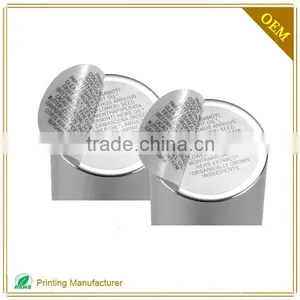 Customed Cheaped Lipstick Sticker Label With Double Layer Stickers thumbnail-1
