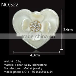 High Grade Flower Pearl Button Garment Accessorizing Decoration -522 thumbnail-2