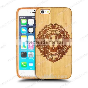 Luxury Mobile Phone Case Made of Cherry Wood for Iphone 4s Case. thumbnail-4