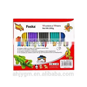 200g 10Colors*10bars Color Plasticine Modelling Clay/kids Modeling Clay thumbnail-1