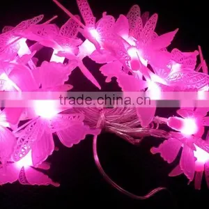 Plastic Butterfly LED String Light for Holiday Point Party Light thumbnail-1