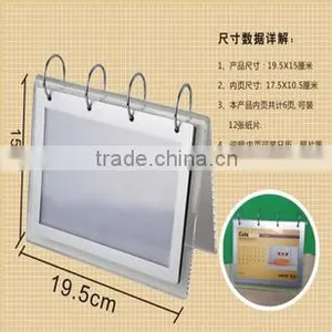 Factory Sale Clear Acrylic Desk Table Calender Customized Whosesale thumbnail-4