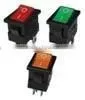 12A Illuminated Neon Lamp Rocker Switch thumbnail-1