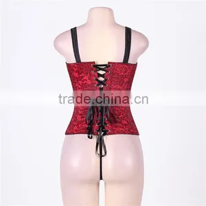 Vintage Style Beautiful Patterns Big Women Sexy Lingeries Corset thumbnail-2