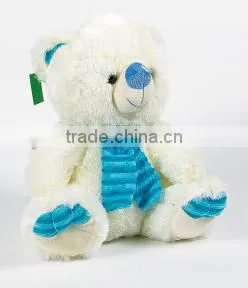 Plush Bear With Scarf / Cute Bear /plush Toys/ Stuffed Toy thumbnail-1