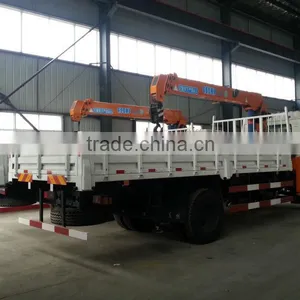 6.3ton Timber Crane on Truck, Model No.: SQ6.3S3, Hydraulic Crane With Telescopic Arms thumbnail-2