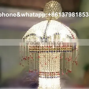 Beautiful Crystal Candelabra for Wedding Centerpiece Decoration thumbnail-1