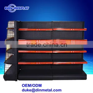 Supermarket Shop Fitting Commodity Shelving Metal Gondola Shelf thumbnail-5