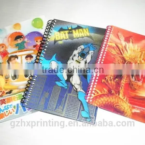 Cartoon Spiral Notebook Hard Cove Notebook thumbnail-1