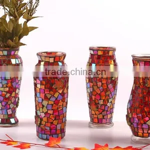 Cheap Colors Home Decoration Different Type Glass Vase in Zibo thumbnail-2