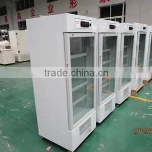 260L Pharmacy Hospital Single Temperature Glass Door Medical Storage Refrigerator thumbnail-5