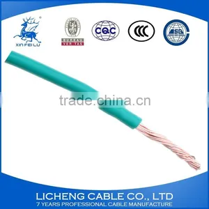 China Manufacturer Green House Wiring Copper Core PVC Insulated Flexible Wire and Cable With High Tension -BVR(6mm2) thumbnail-4