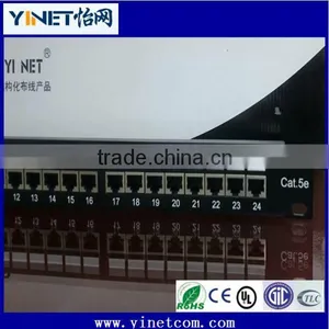 Premium Utp Cat5e Patch Panel For Bulkhead Connectors Rack thumbnail-1