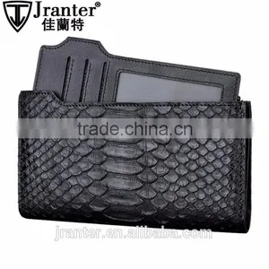 Customize Handmade Real Python Snakeskin Business Credit Card Wallet thumbnail-1