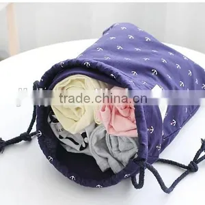 Hot Sell Cotton Waterproof Cord Drawsring Bag thumbnail-3