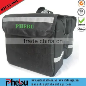 Two in One Waterproof Big Capacity Bike/Bicycle Saddle Pannier Bag thumbnail-1