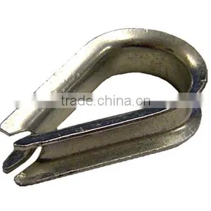 Electric Galvanized/ Stainless Steel Marine Rope Thimble thumbnail-1