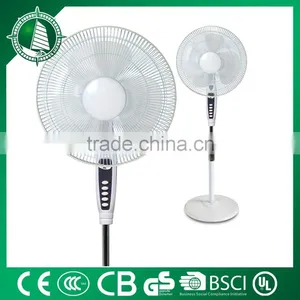 Multifunctional 220v 16 Inch Solar Emergency Light Stand Fan Line Grill With Rim thumbnail-1