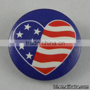 American National Flag Pin Badge, Low Price Badge Lapel Pins Maker thumbnail-3