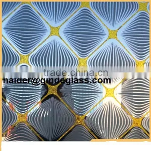 4mm Ice Titanium Glass / Acid Etched Glass/ Frosted Glass thumbnail-1