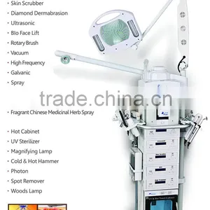 Hot Sale 2015 Beauty Salon Galvanic Equipment Multifunction Facial Ultrasonic Machine thumbnail-1