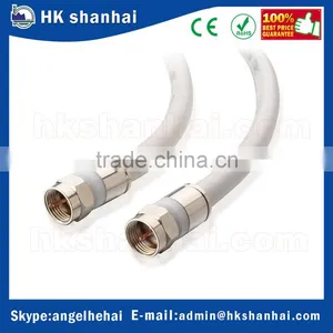 High Quality Low Price CL2 In-Wall Rated (CM) Connectors Rg6 Coaxial Cable tv Antenna Digital Router Connector Cable thumbnail-6